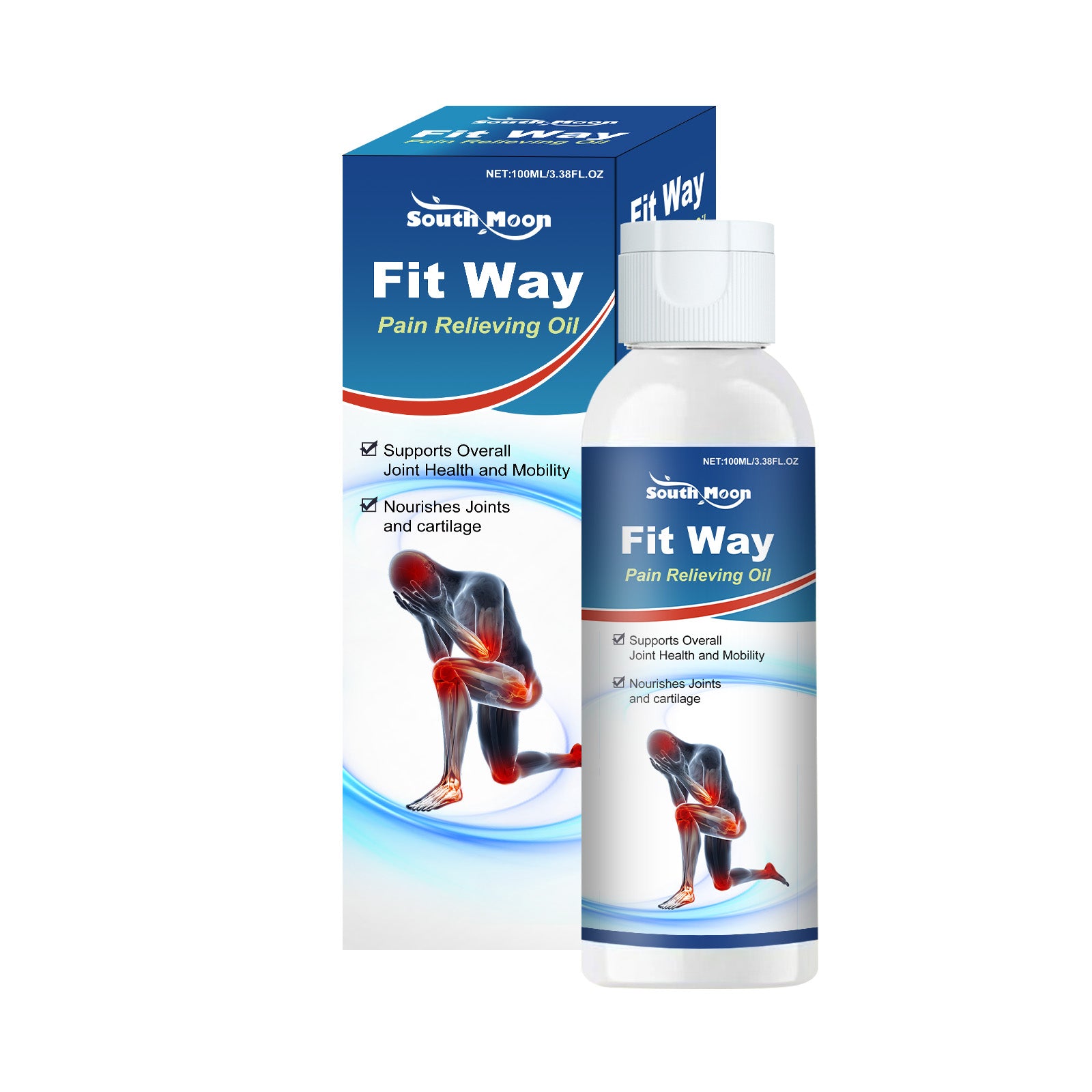 Body Care Oil, Ease Back, Neck And Shoulder Discomfort And Improve Flexibility Massage Oil