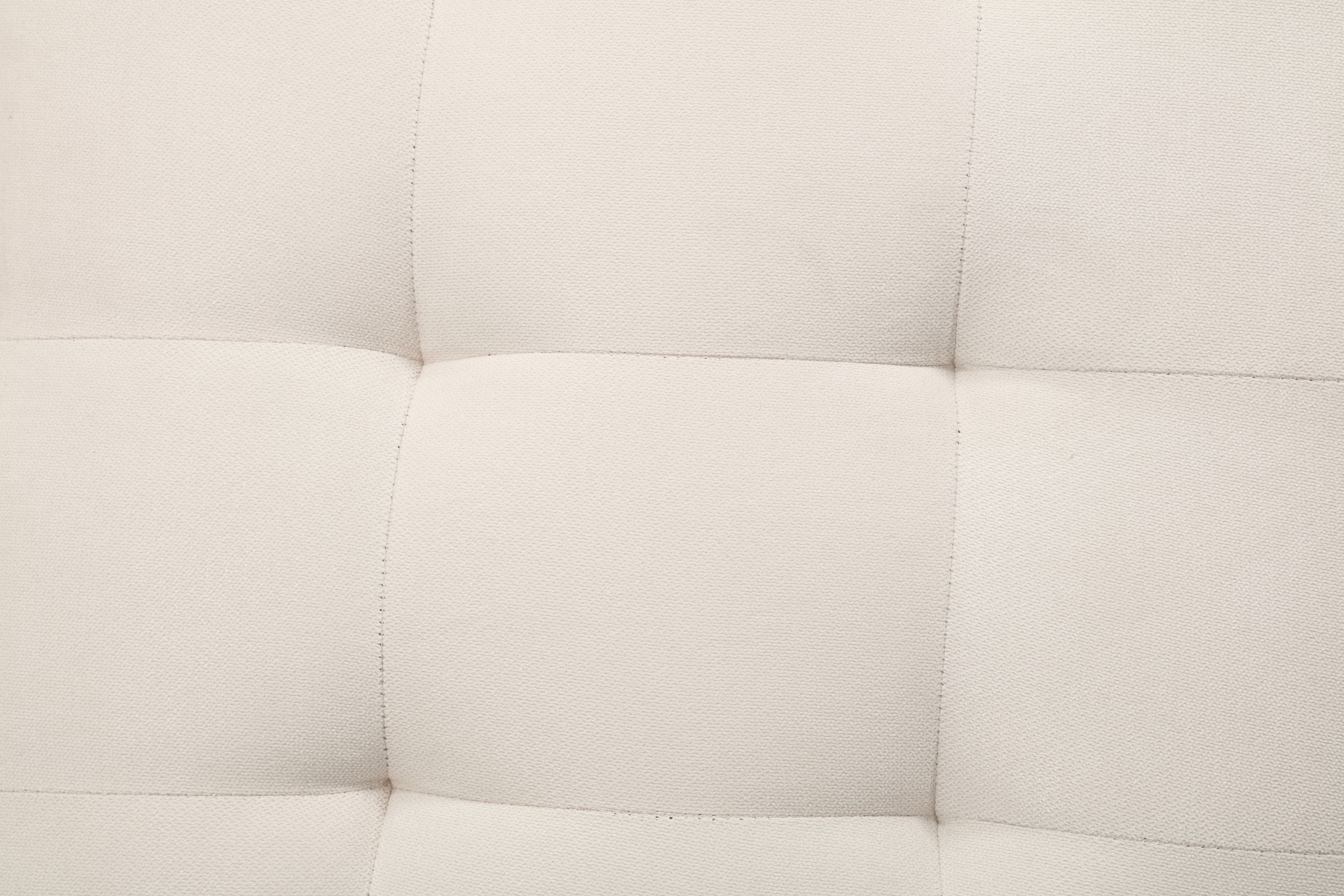 3 Fold Sofa Convertible Futon Couch sleeper sofabed Space saving loveseat Dark Gray & Light Gray & Beige