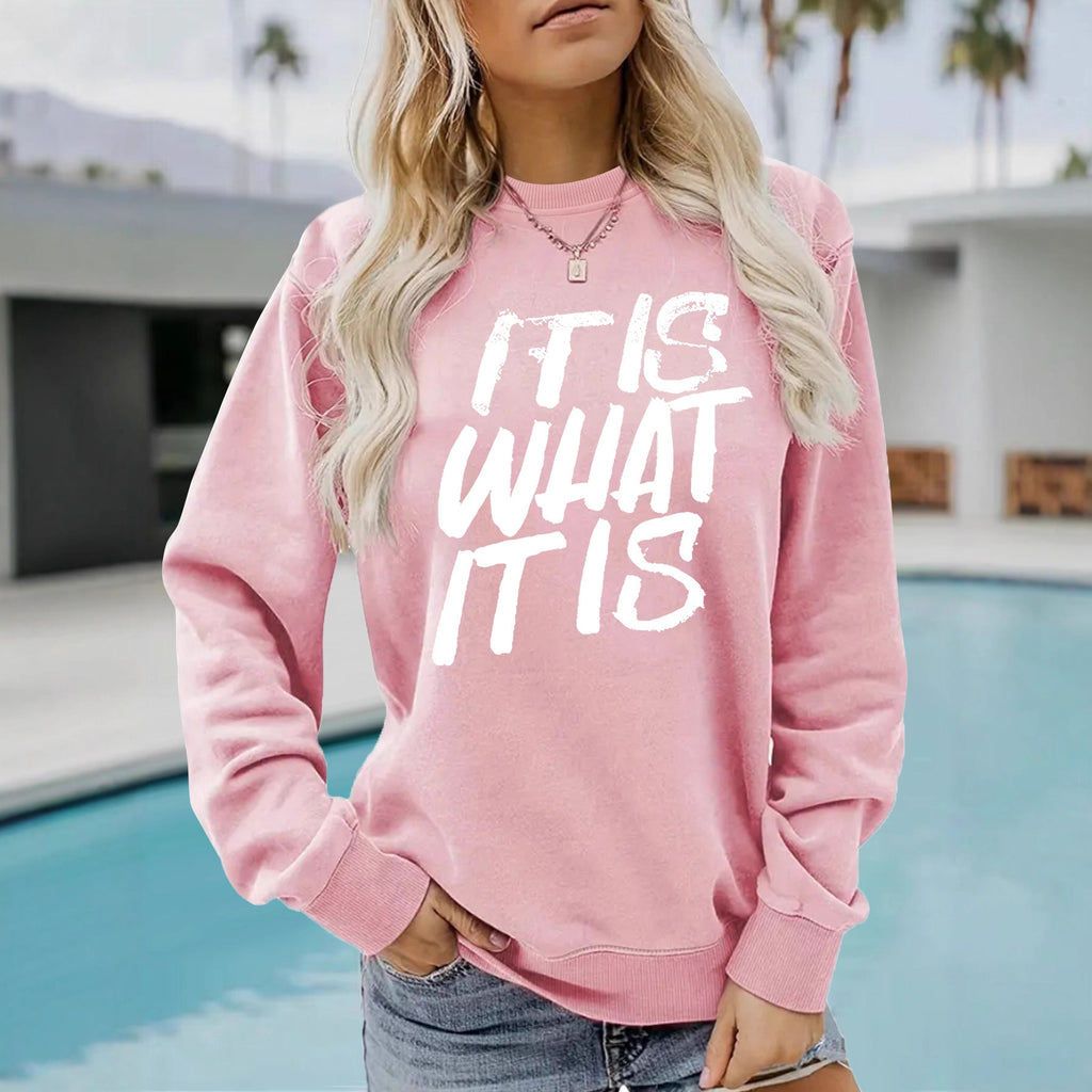 Hoodie letter print