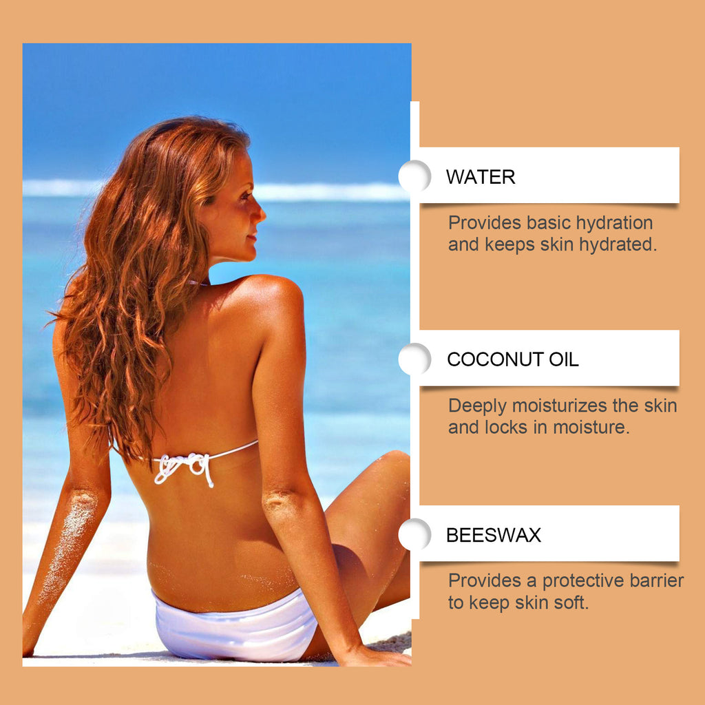 OceAura Moisturizing Blackening Gel, Moisturizing And Moisturizing Summer Bronzer Skin After Sunburn Gentle Blackening Gel