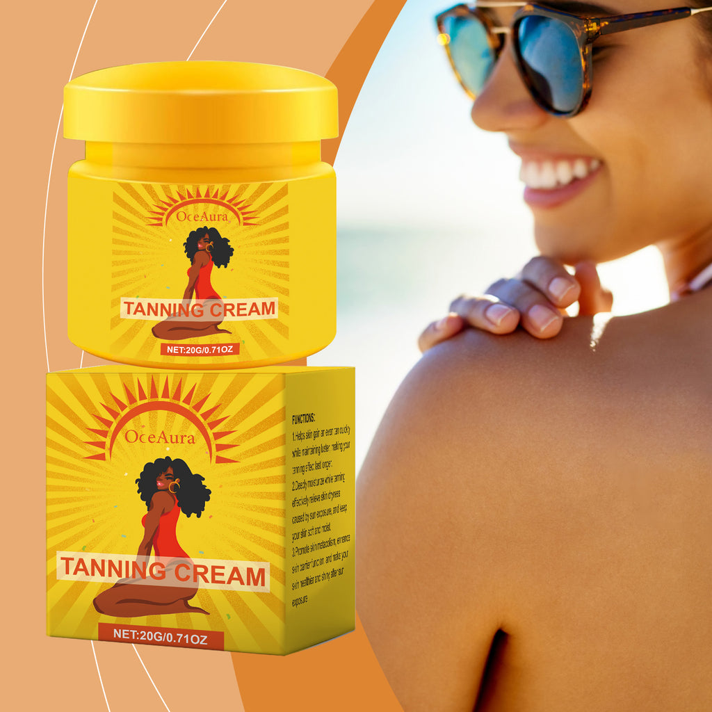 OceAura Moisturizing Blackening Gel, Moisturizing And Moisturizing Summer Bronzer Skin After Sunburn Gentle Blackening Gel