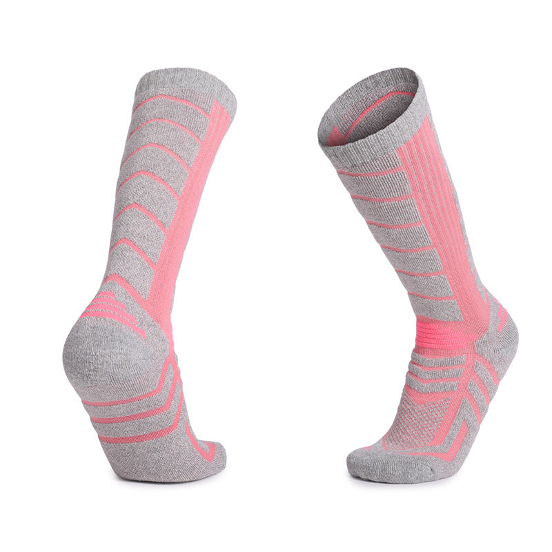 Cashmere socks Merino wool socks Autumn and winter snow socks High tube socks Outdoor skiing socks Mountaineering towel socks