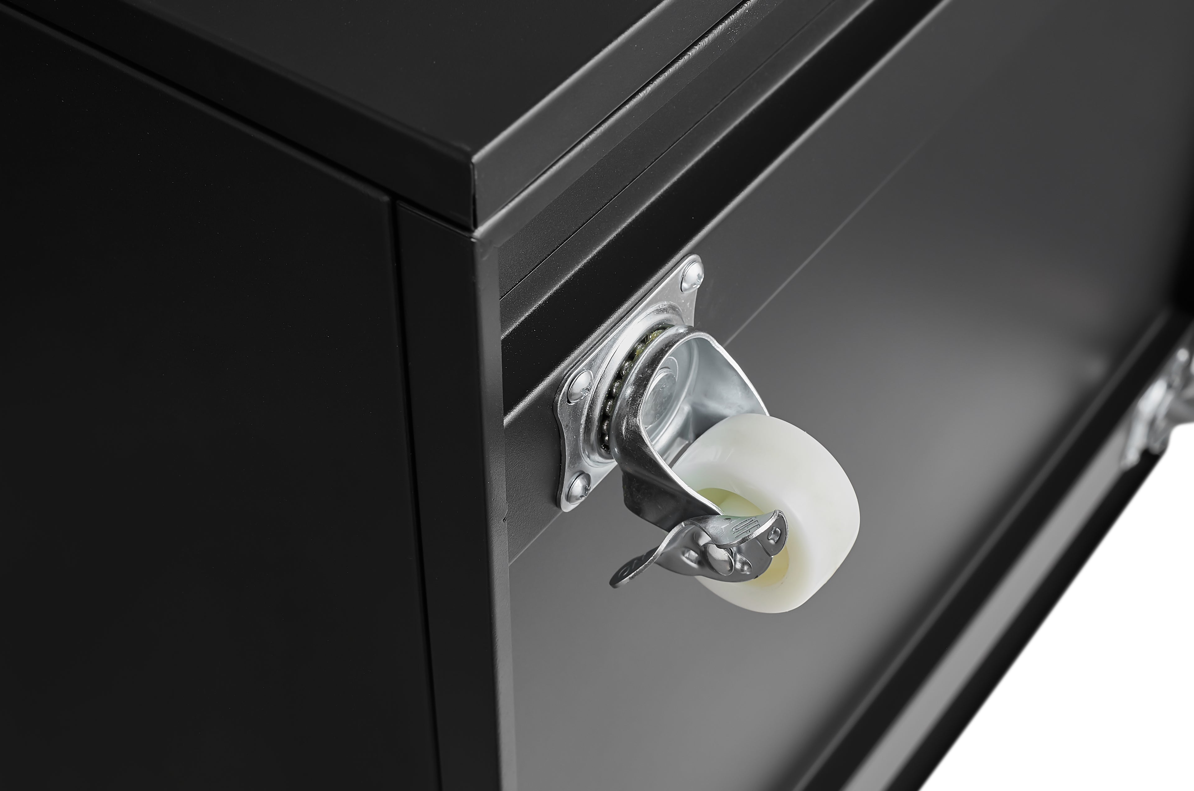 Office furniture Copier Cabinet white 2 door steel copier stand