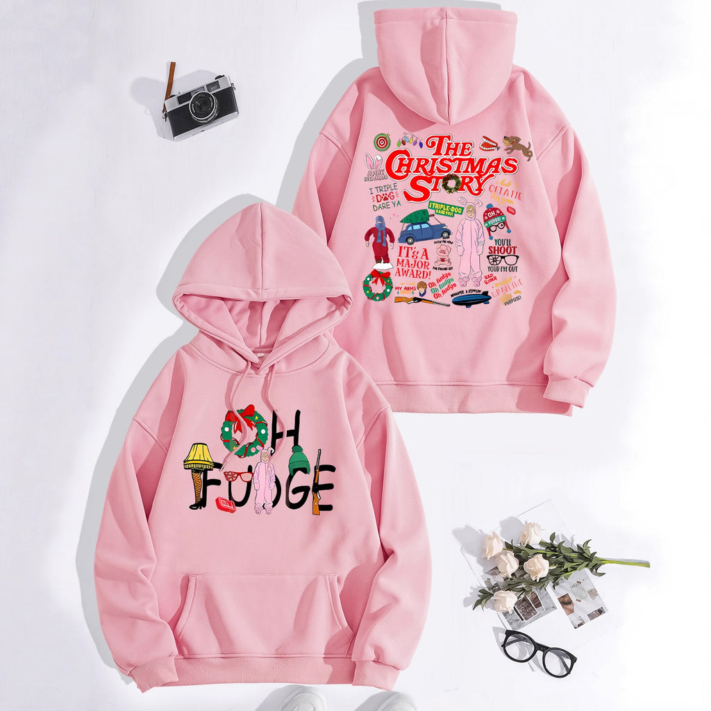 Hoodie letter print