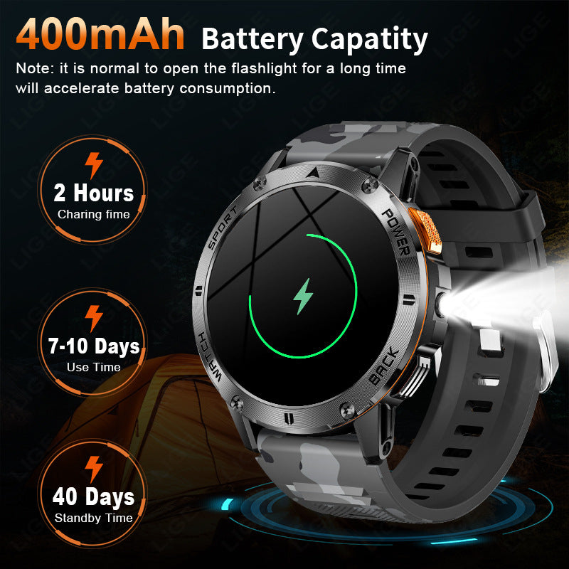 Smart Watch Bluetooth Call Multifunctional Sports Watch Long Range Watch