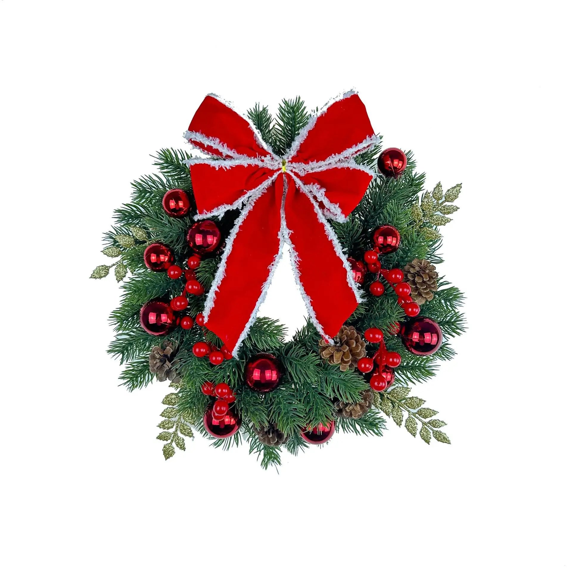 Christmas Wreath Christmas Decoration Door Hanging Decoration Pendant Christmas Window Prop Ornament