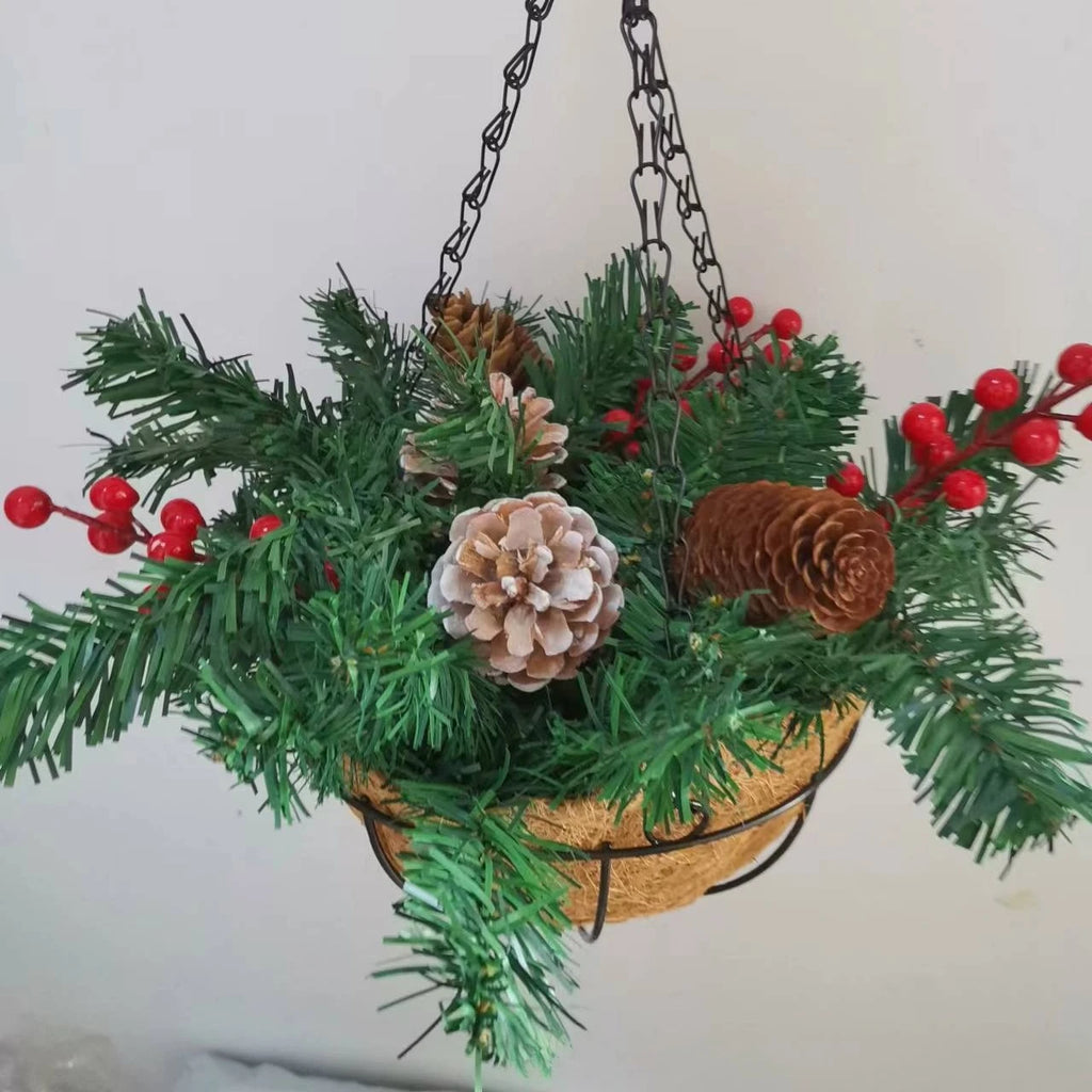 Christmas Wreath  Festival Decoration  Wreath Artificial  Wreath  Decoration Porte D’entree Home Decor