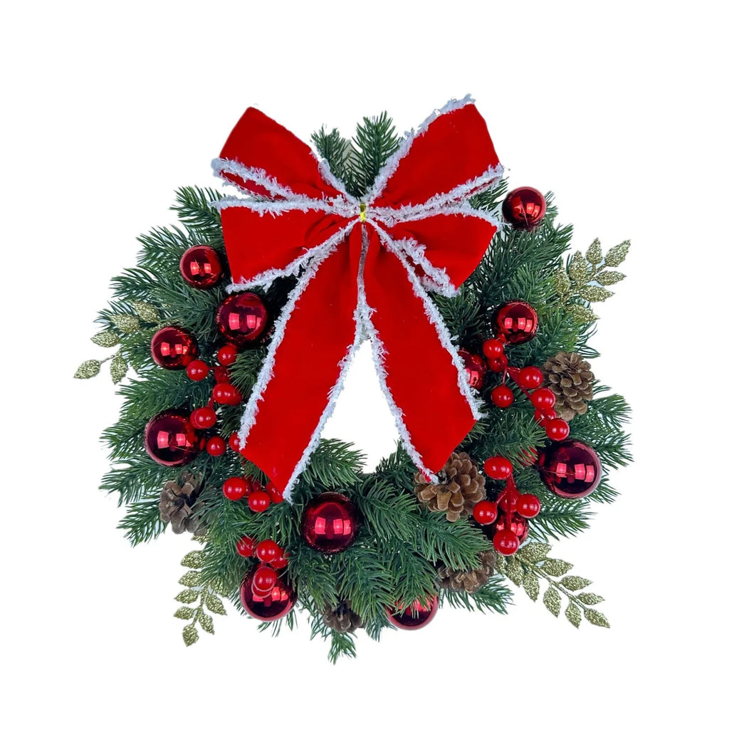 Christmas Wreath Christmas Decoration Door Hanging Decoration Pendant Christmas Window Prop Ornament