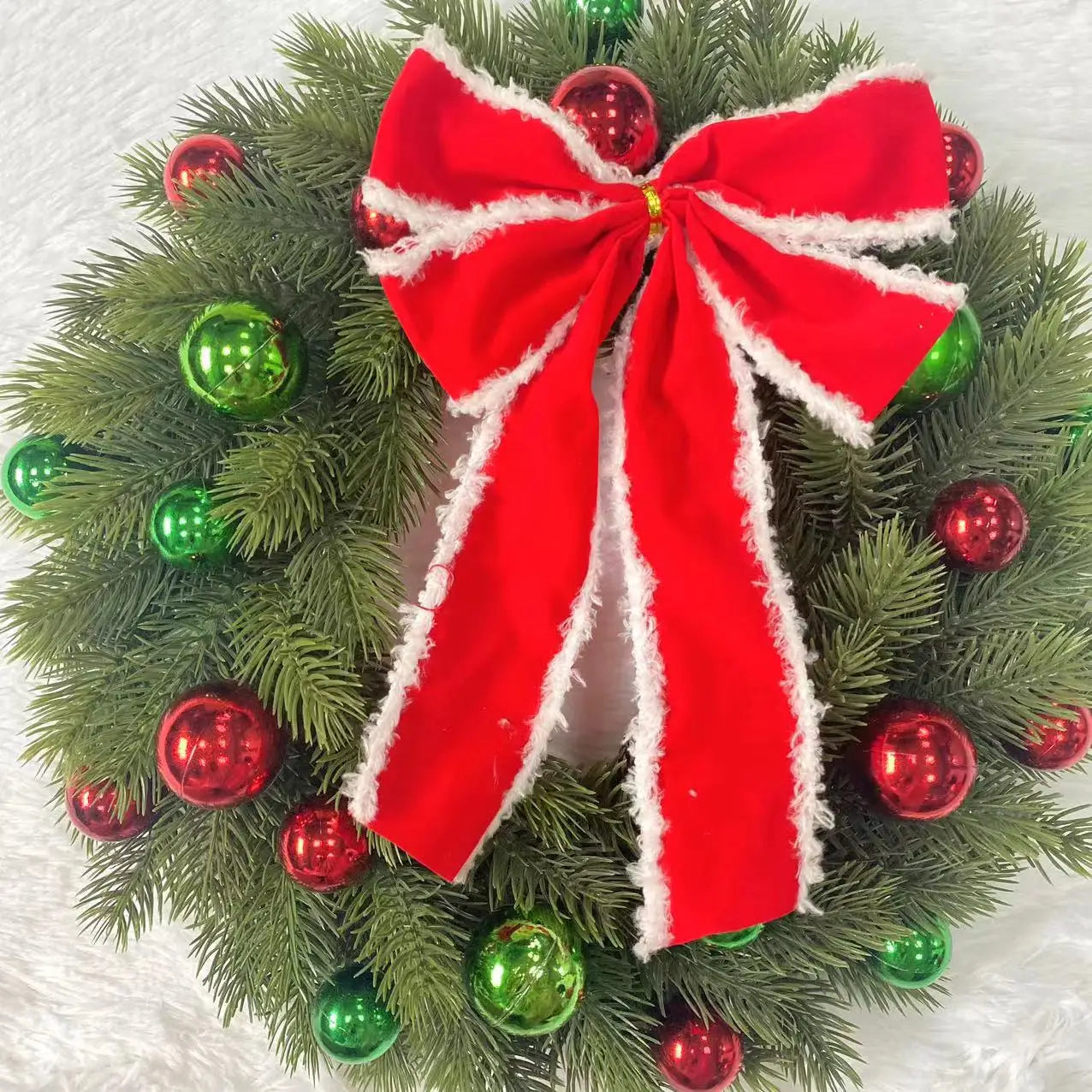 Christmas Wreath Christmas Decoration Door Hanging Decoration Pendant Christmas Window Prop Ornament