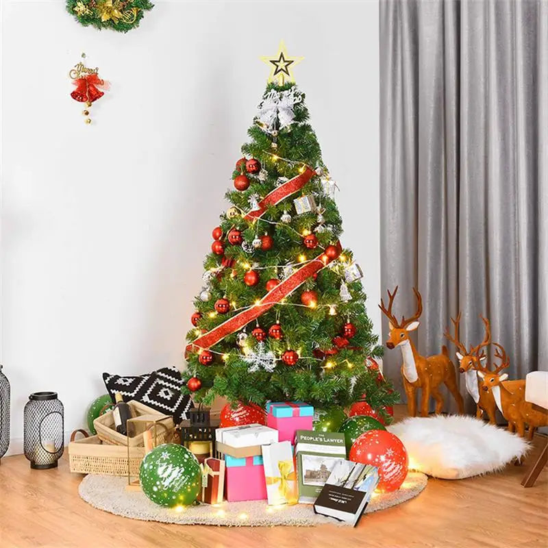 New Year Noel Navidad Gift 180cm Artificial Christmas Tree Cedar Tree Fir Pine PVC Christmas Trees Home Christmas Decorations