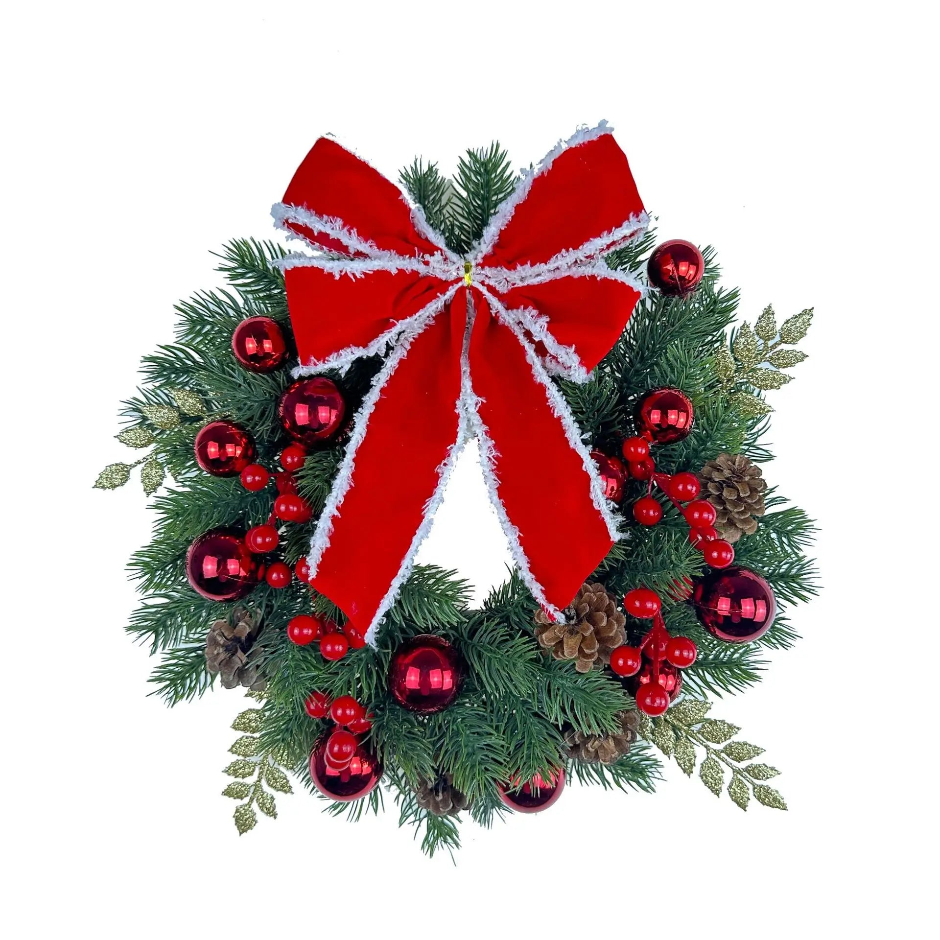 Christmas Wreath Christmas Decoration Door Hanging Decoration Pendant Christmas Window Prop Ornament