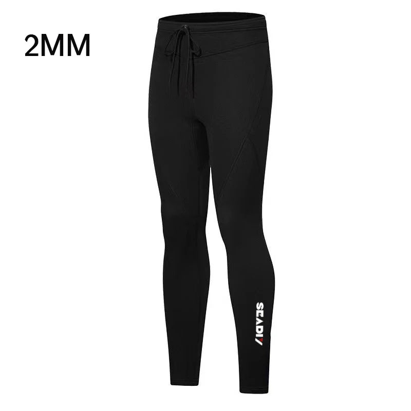 New 3mm/2MM Neoprene Men Women Wetsuit Scuba Zipper Jacket Pants Spearfishing Swimwear Kayak Surfing Swimsuit Diving Suit