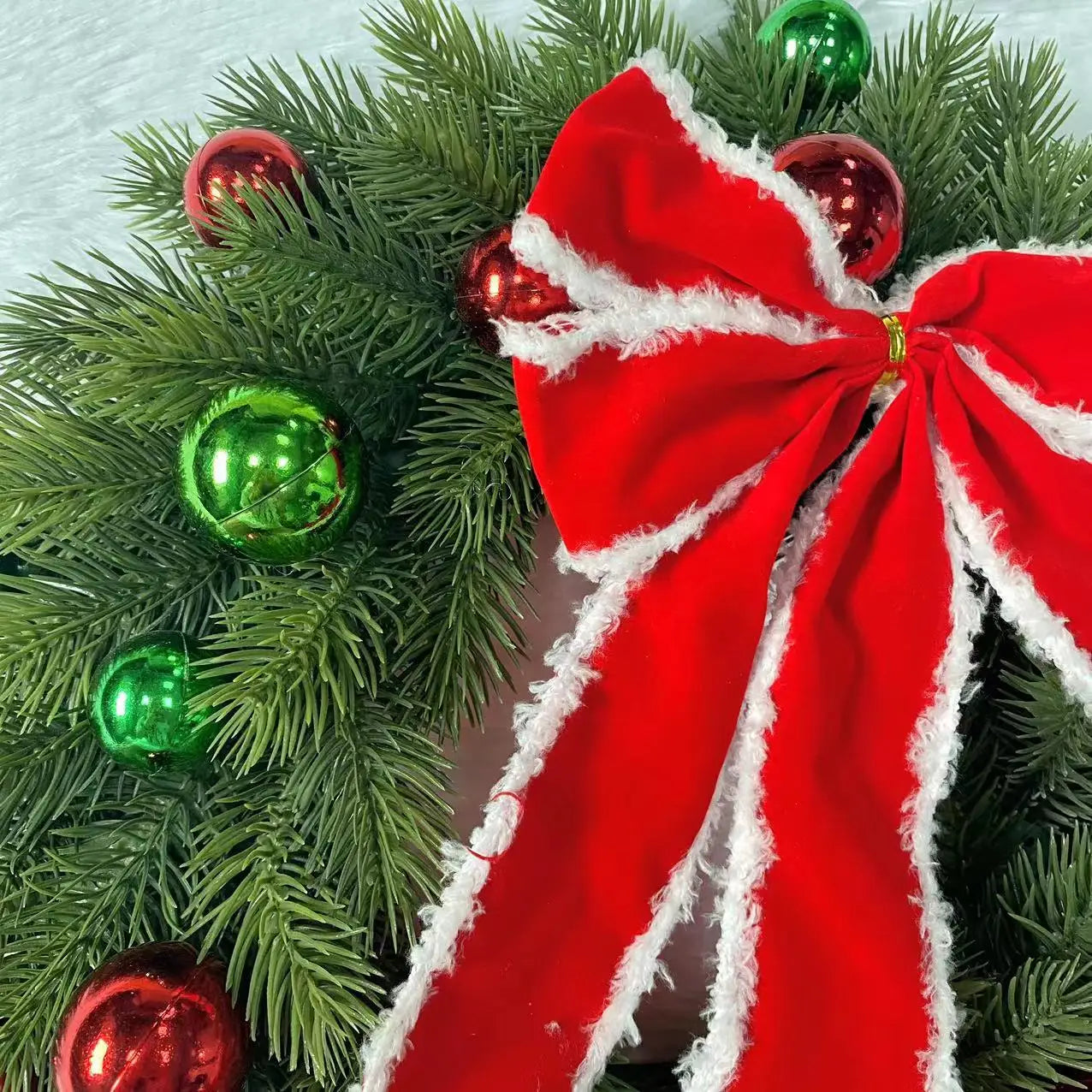 Christmas Wreath Christmas Decoration Door Hanging Decoration Pendant Christmas Window Prop Ornament