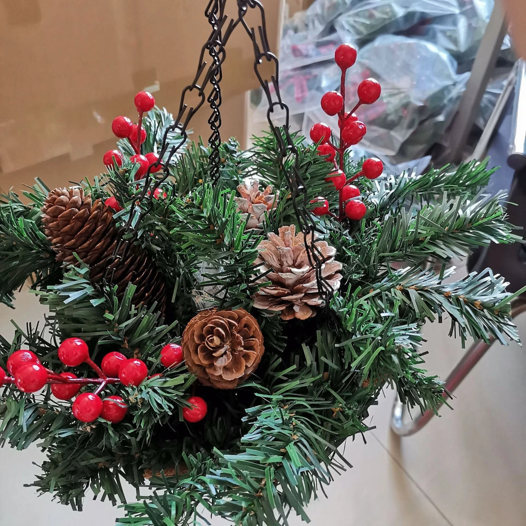 Christmas Wreath  Festival Decoration  Wreath Artificial  Wreath  Decoration Porte D’entree Home Decor