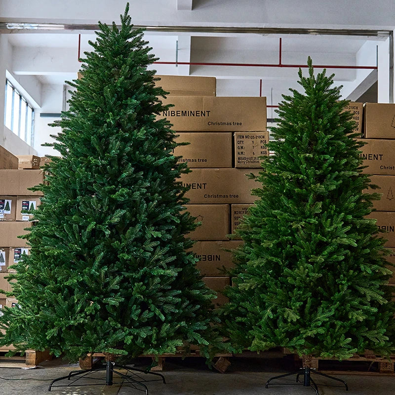 Christmas tree - Pure white encrypted simulation of a bare tree - Large high-end Christmas decoration item