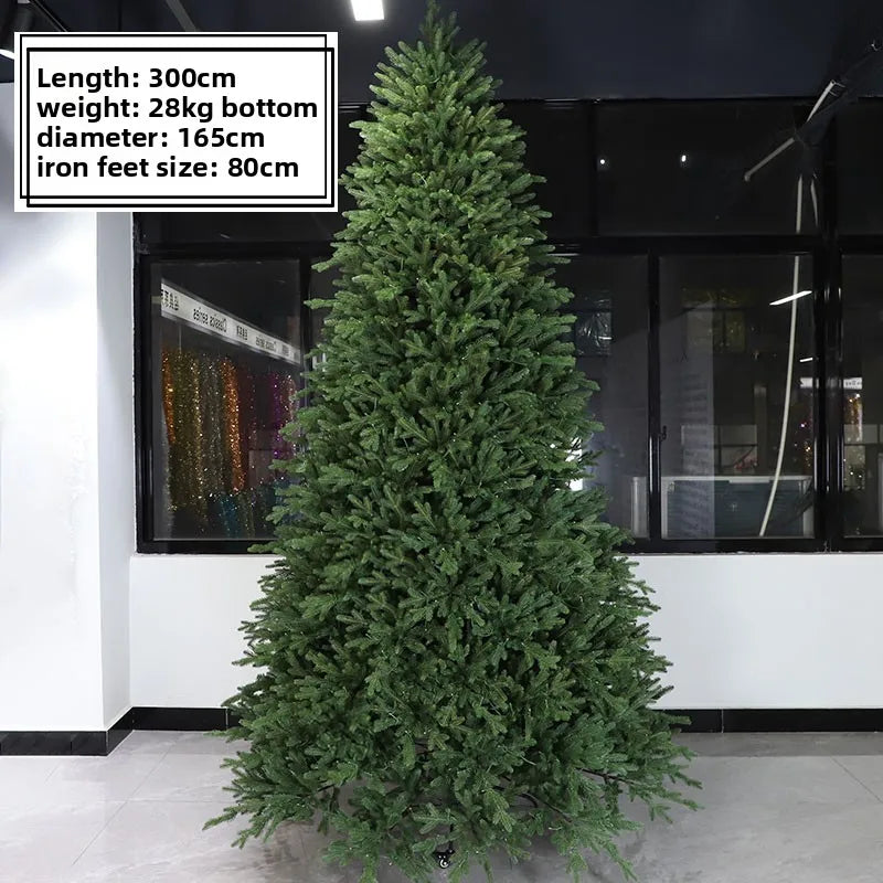 Christmas tree - Pure white encrypted simulation of a bare tree - Large high-end Christmas decoration item