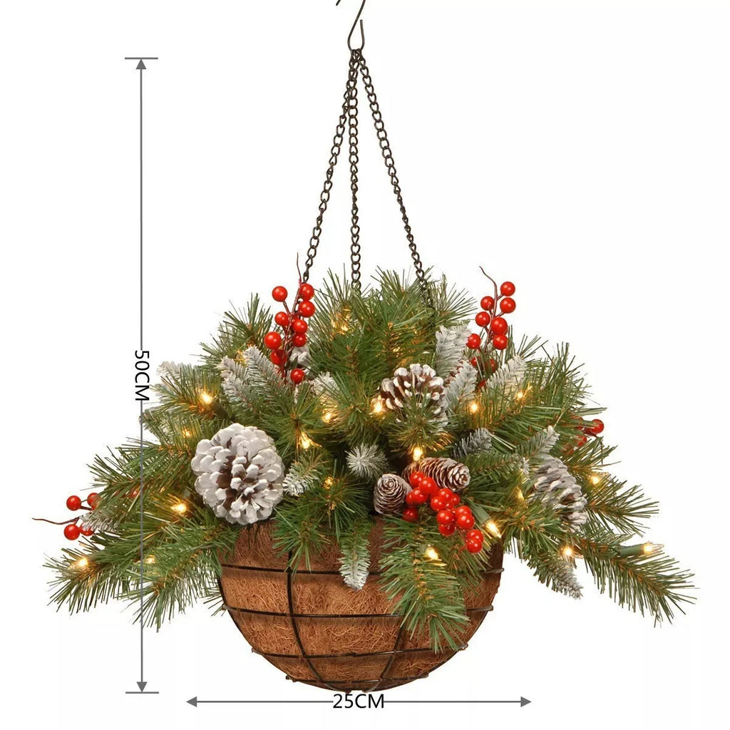 Christmas Wreath  Festival Decoration  Wreath Artificial  Wreath  Decoration Porte D’entree Home Decor